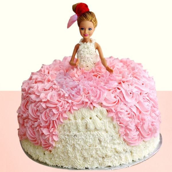  Barbie Doll Cake